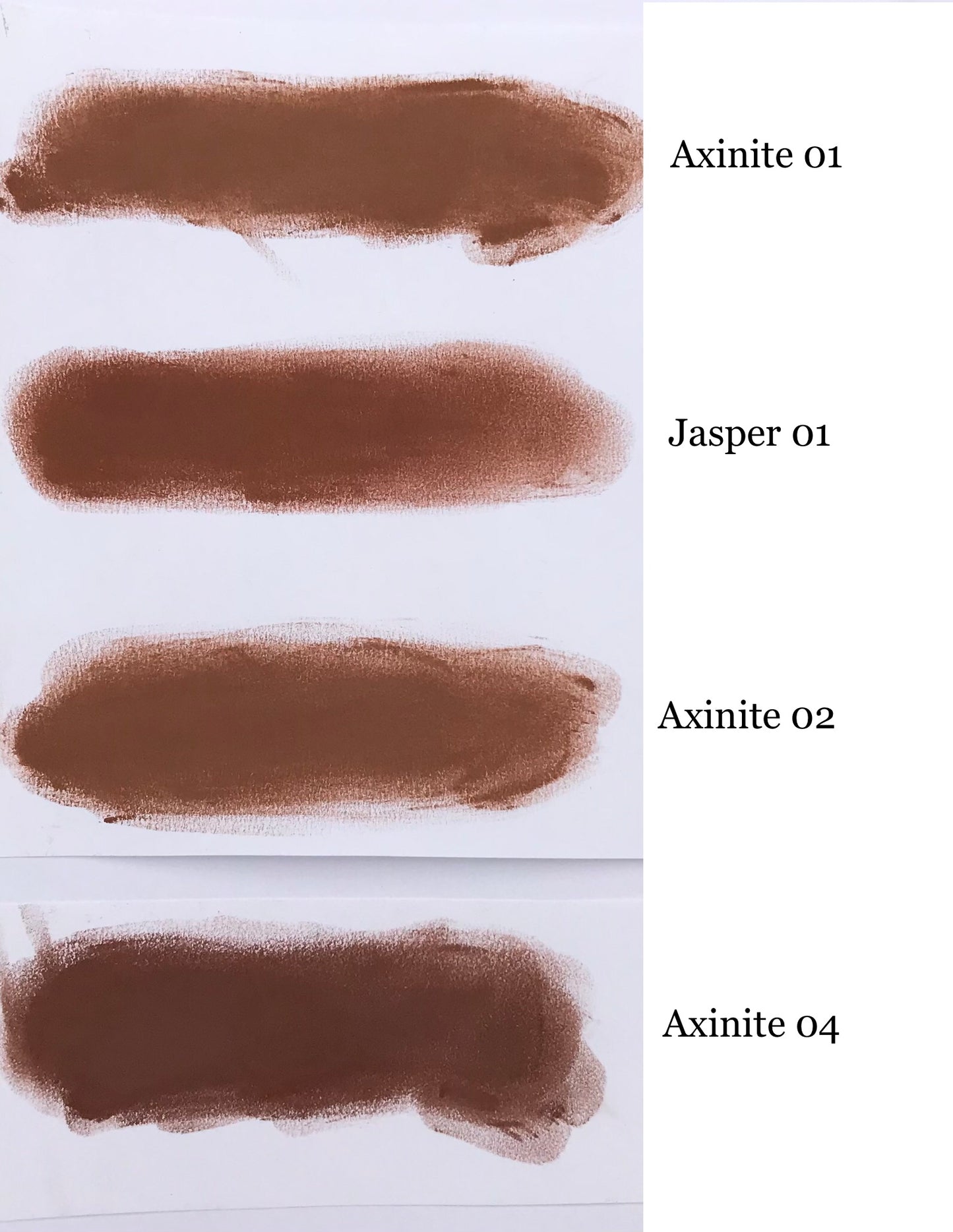 Mineral Powder Foundation Color Test Sample